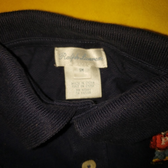 Boys Polo Ralph Lauren Romper - Picture 2 of 3